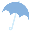 水色の傘