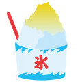 かき氷(レモン味)