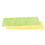 マスキングテープ（黄緑と黄色）