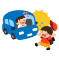 子供と車の事故