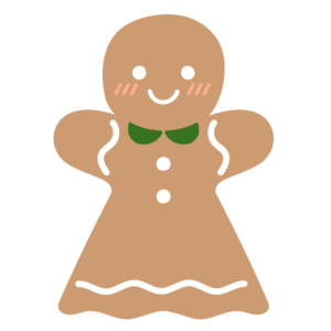 ジンジャーマンクッキー（女の子）