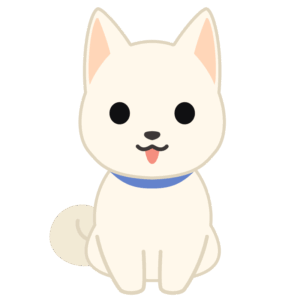 柴犬（白）